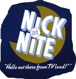 Nick at Nite Logo - Torn From the Pages of My Portfolio–The Nick at Nite Logo! | Bill ...