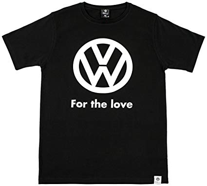 Love VW Logo - Mens 'for The Love' VW Emblem Logo T-Shirt Volkswagen 'Official ...