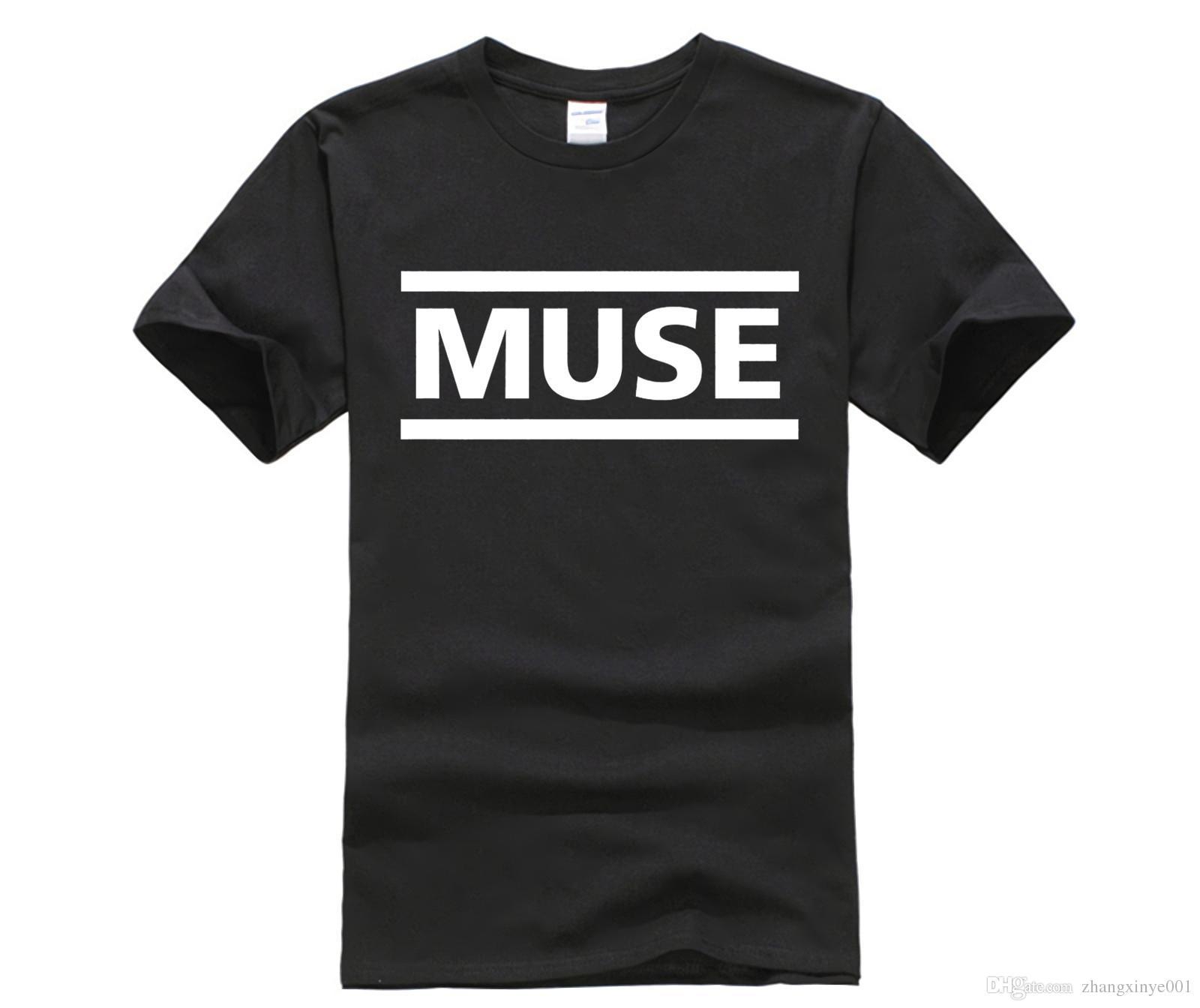 Muse M Logo - Muse T Shirt, Music Rock Logo Band Black Tee SIZE S, M, L, XL, 2XL, 3XL