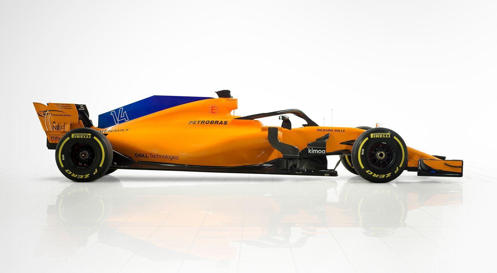 Orange McLaren F1 Logo - McLaren's First Renault-Powered F1 Car Debuts in Perfect Papaya ...