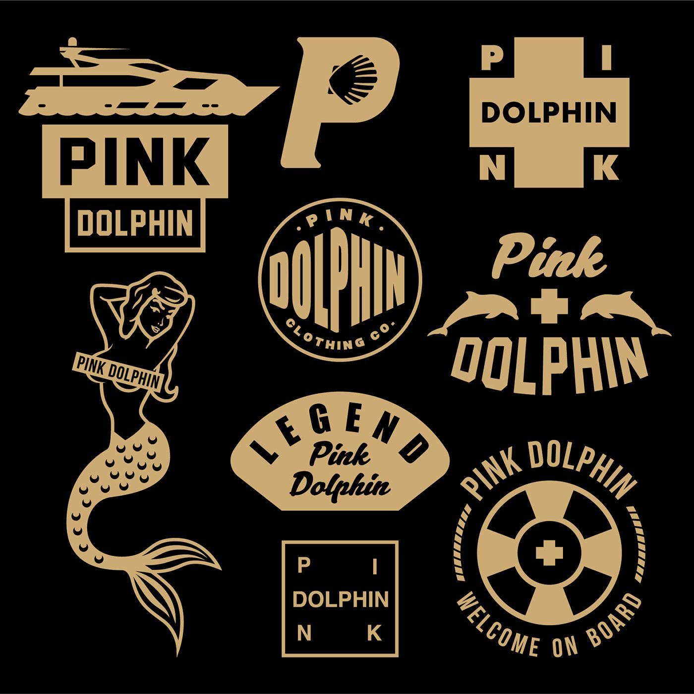 Pink Dolphin Co Logo - Pink Dolphin Clothing on Behance