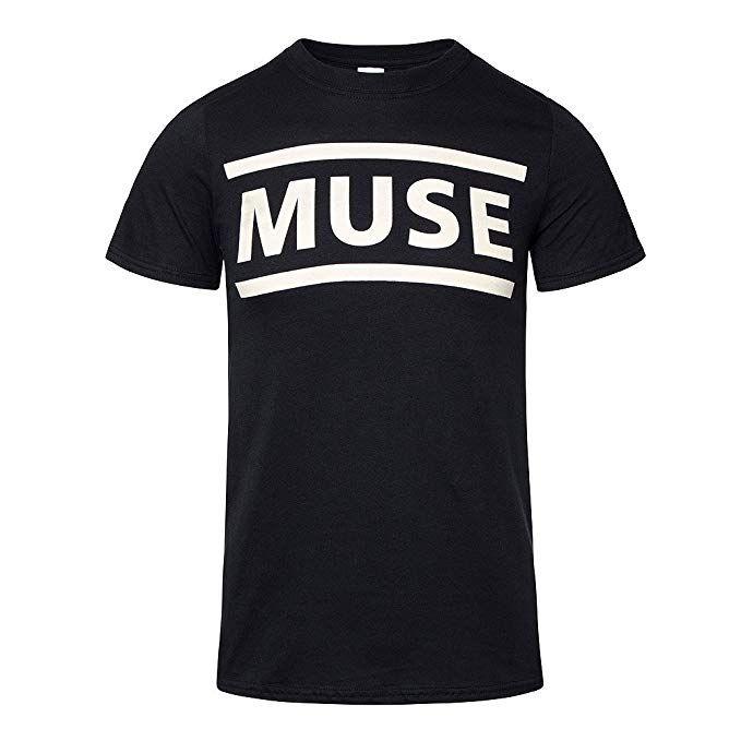 Muse M Logo - AY FK Muse Band Logo T Shirt For Men Black: Clothing