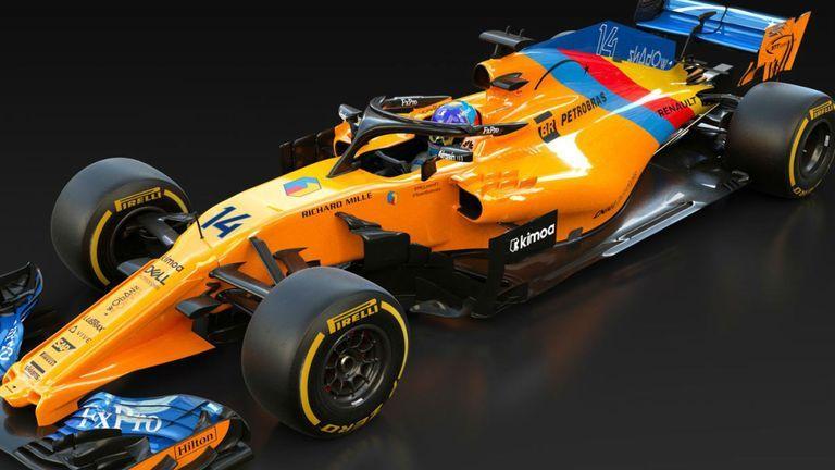 Orange McLaren F1 Logo - McLaren reveal one-off livery for Fernando Alonso's farewell race ...