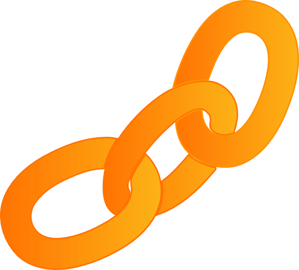 Orange Link Logo - Orange Link (no Outline) Clip Art at Clker.com - vector clip art ...