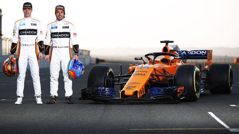 Orange McLaren F1 Logo - F1 in 2018: McLaren reveal new car and new look