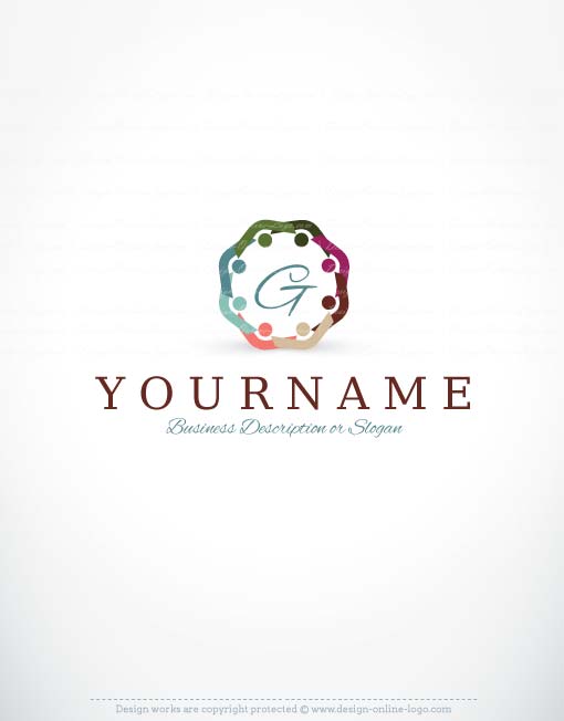 Group of People Logo - Exclusive logos shop - Group of People Logo