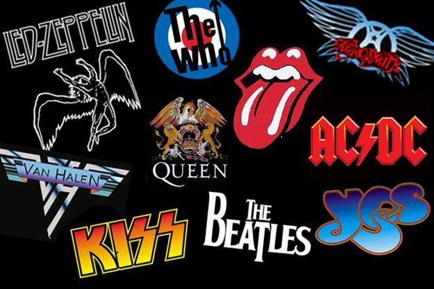Famous 70s Rock Band Logo - classic rock musician image. ♬♫♪ MUSIC MAKES THE WORLD GO ROUND