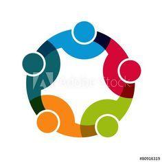 Group of People Logo - Best People logo vector image. People logo, Logo