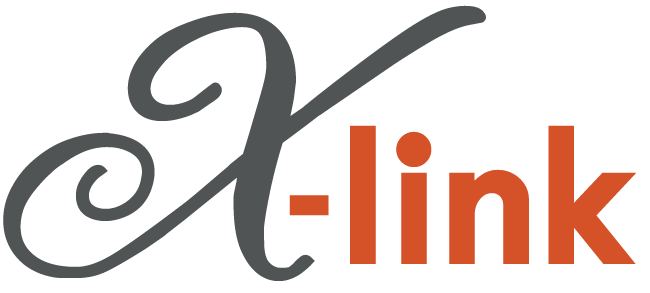 Orange Link Logo - X Link