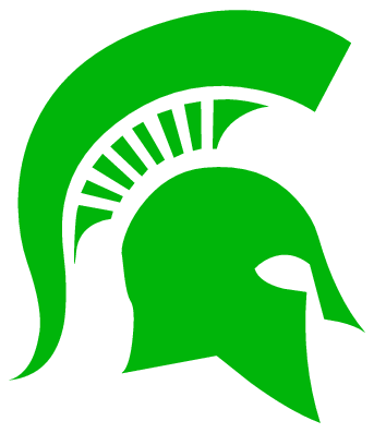 MSU Spartan Logo - Michigan State University Clip Art