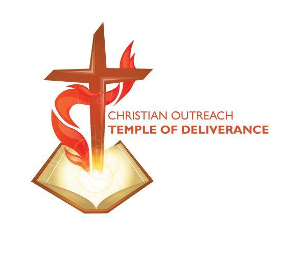 Fire Cross Logo - Christian Outreach Temple of Deliverance by Antonio LaBarrere at