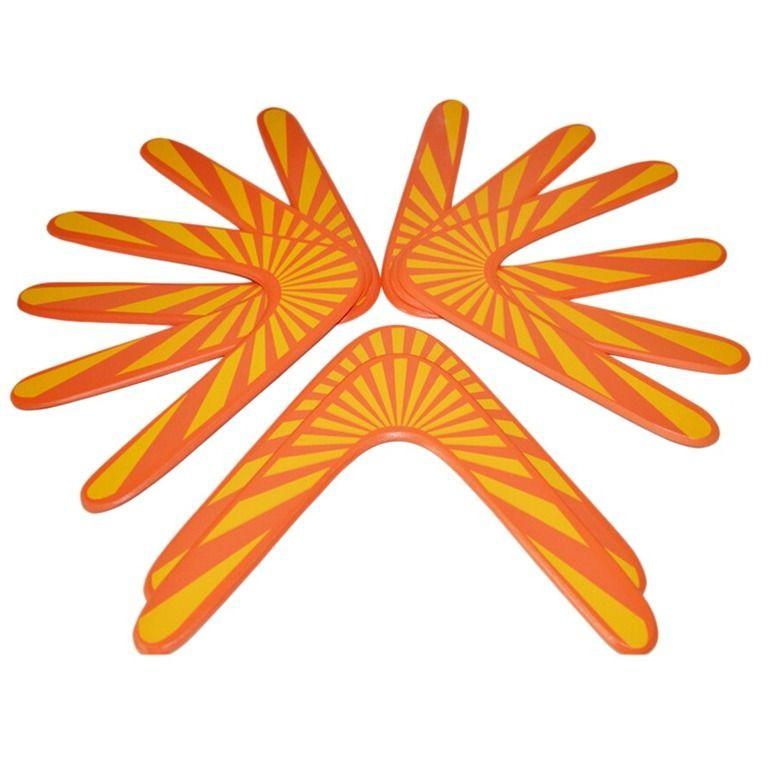 Boomerang V Logo - Wood Boomerang V shape Frisbee Boomerang Toy Kids Funny for sale