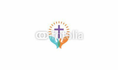 Fire Cross Logo - church, christian, catholic, cross, shine, blessing, scarf, fire