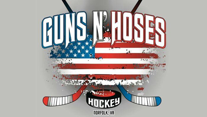 Guns and Hoses Logo - 10th Annual Guns V Hoses Charity Hockey Game