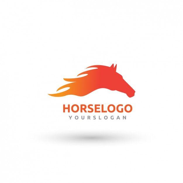 Fire Horse Logo - Fire horse logo template Vector