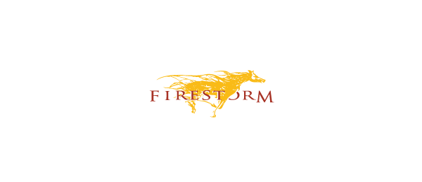 Fire Horse Logo - 50 Impressive Horse Logo Designs for Inspiration - Hative