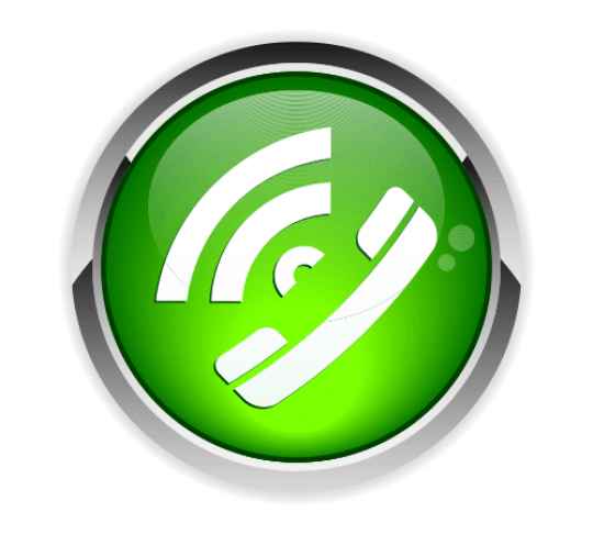 Phone Call Circle Logo - Compare Top Rated Residential VoIP Providers