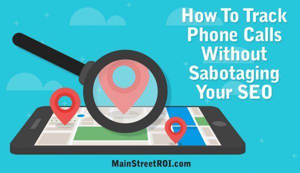 Phone Call Circle Logo - How To Track Phone Calls Without Sabotaging Your SEO. Main Street ROI
