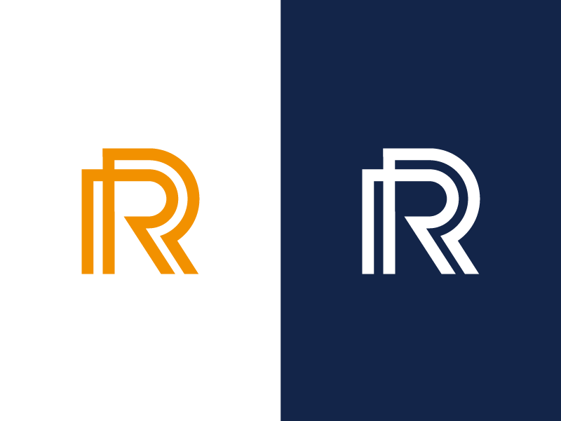 Letter RR Logo - 50+ Letter R Logo Design Inspiration and Ideas - Design Crafts