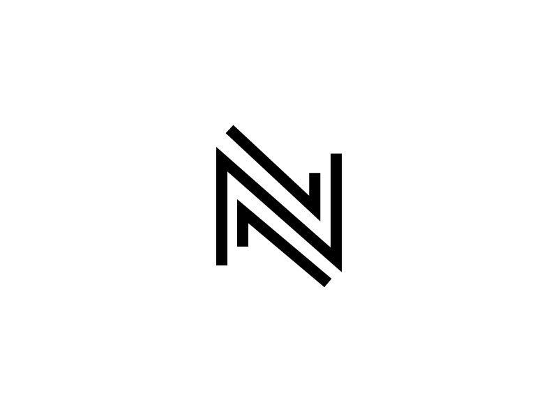 Double Logo - Double N Logo Mark Second Edition by Dragutin Nesek on Dribbble