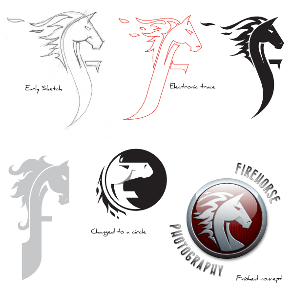 Fire Horse Logo - Firehorse Photography Logo | LOGO Design