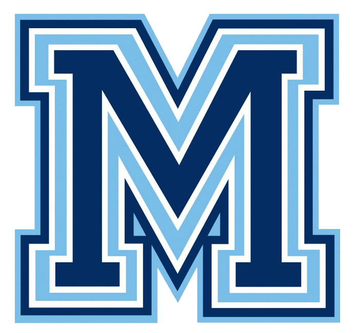 White with Blue M Logo - Toronto St. Michael's Majors