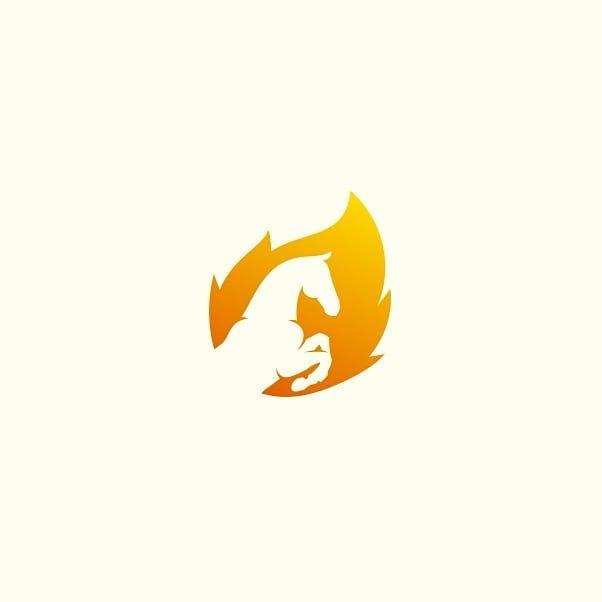 Fire Horse Logo - Fire horse #logo #logoplace #logonew #designlogo #designer #brand ...