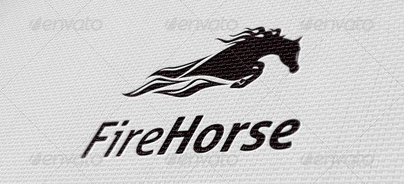 Fire Horse Logo - Creative & Awesome EPS & AI Animal Logo Templates. Web & Graphic