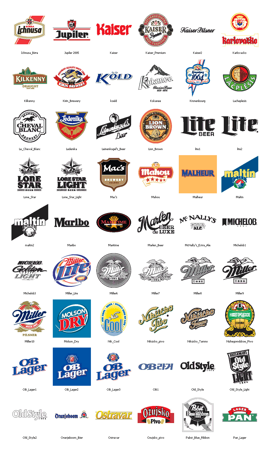 Popular Beer Logo - 14 All Free Vector Logo Images - Beer Logos and Names, Free Vector ...