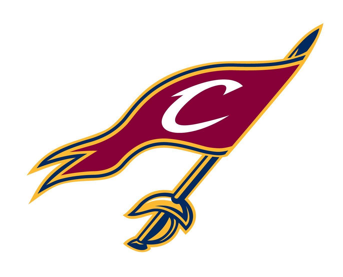 Cavs Logo - Cleveland Cavaliers Secondary Flag Logo | Cavs | Pinterest | NBA ...