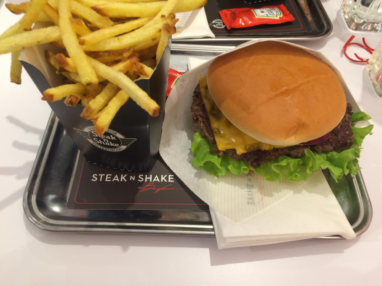 Steak 'N Shake Signature Logo - Steak'n Shake : Restauration Rapide Cannes 06400 adresse, horaire