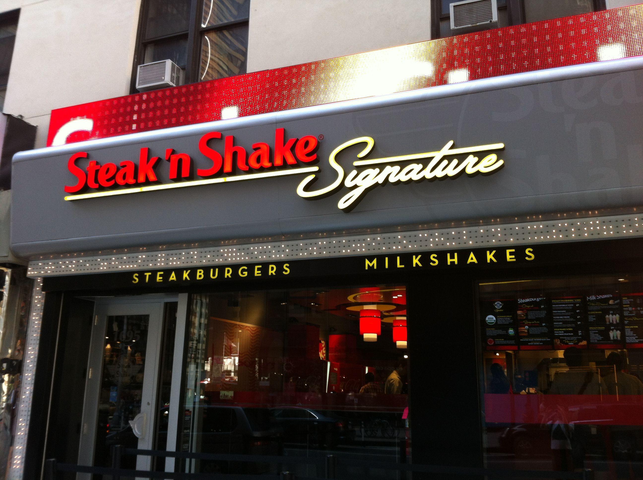 Steak 'N Shake Signature Logo - Steak 'n Shake Signature / New York, NY — Burger Anarchy