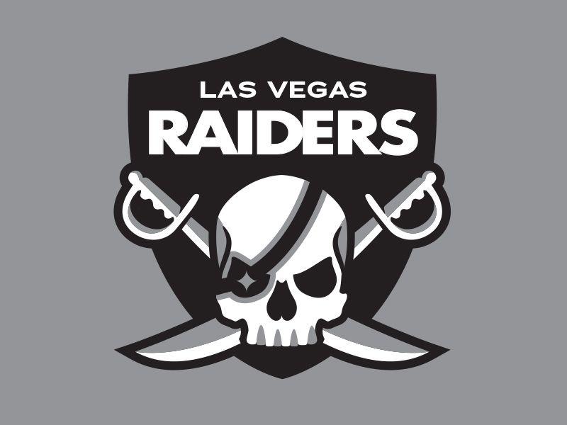 Las Vegas Scene with Logo - NFL Las Vegas Raiders Logo