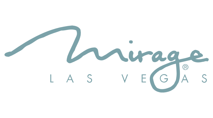 Las Vegas Scene with Logo - Mirage Las Vegas Logo Vector - (.SVG + .PNG) - SeekLogoVector.Com