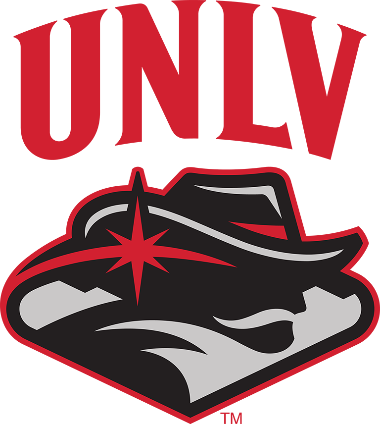 Las Vegas Scene with Logo - University of Nevada, Las Vegas (UNLV) Logo