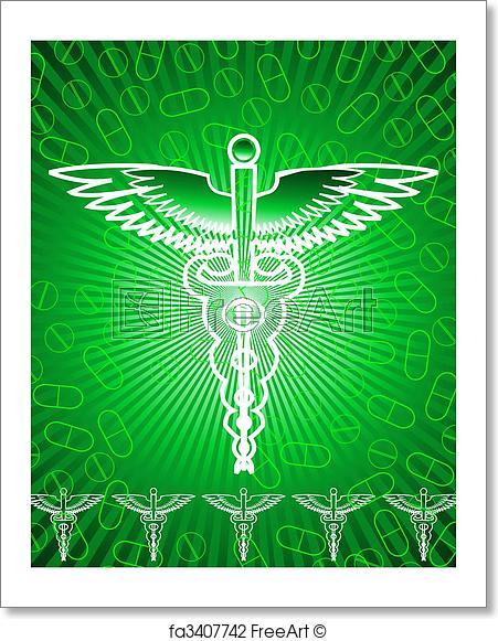 Medical Eagle Logo - Free art print of Medical logo. Illustration of Medical logo in ...