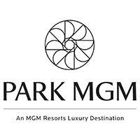 Las Vegas Scene with Logo - Park MGM Las Vegas. American Casino Guide