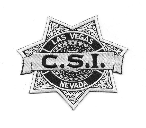 Las Vegas Scene with Logo - CSI: Las Vegas TV Series Police Logo Embroidered Patch | Starbase ...