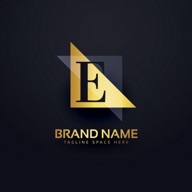 E! Logo - Letter e logo in modern style Vector | Free Download