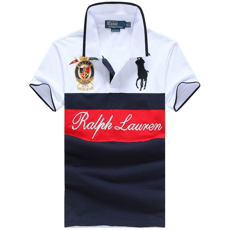 Red and Black G Logo - Men ralph lauren Wholesale big pony polo shirt online white red ...