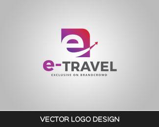 E! Logo - e-travel / Letter e Logo Designed by shoji | BrandCrowd