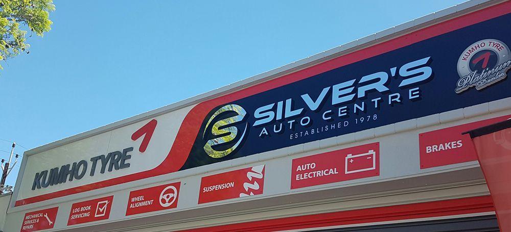 Red Silver S Logo - Silvers Auto Centre Platinum Dealer