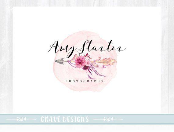 Rustic Arrow Logo - Photography Logo Design Rustic Arrow Logo Boutique Logo