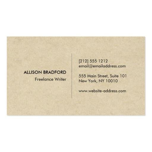 Rustic Arrow Logo - Hip and Rustic Arrow Logo on Tan Cardboard Business Card