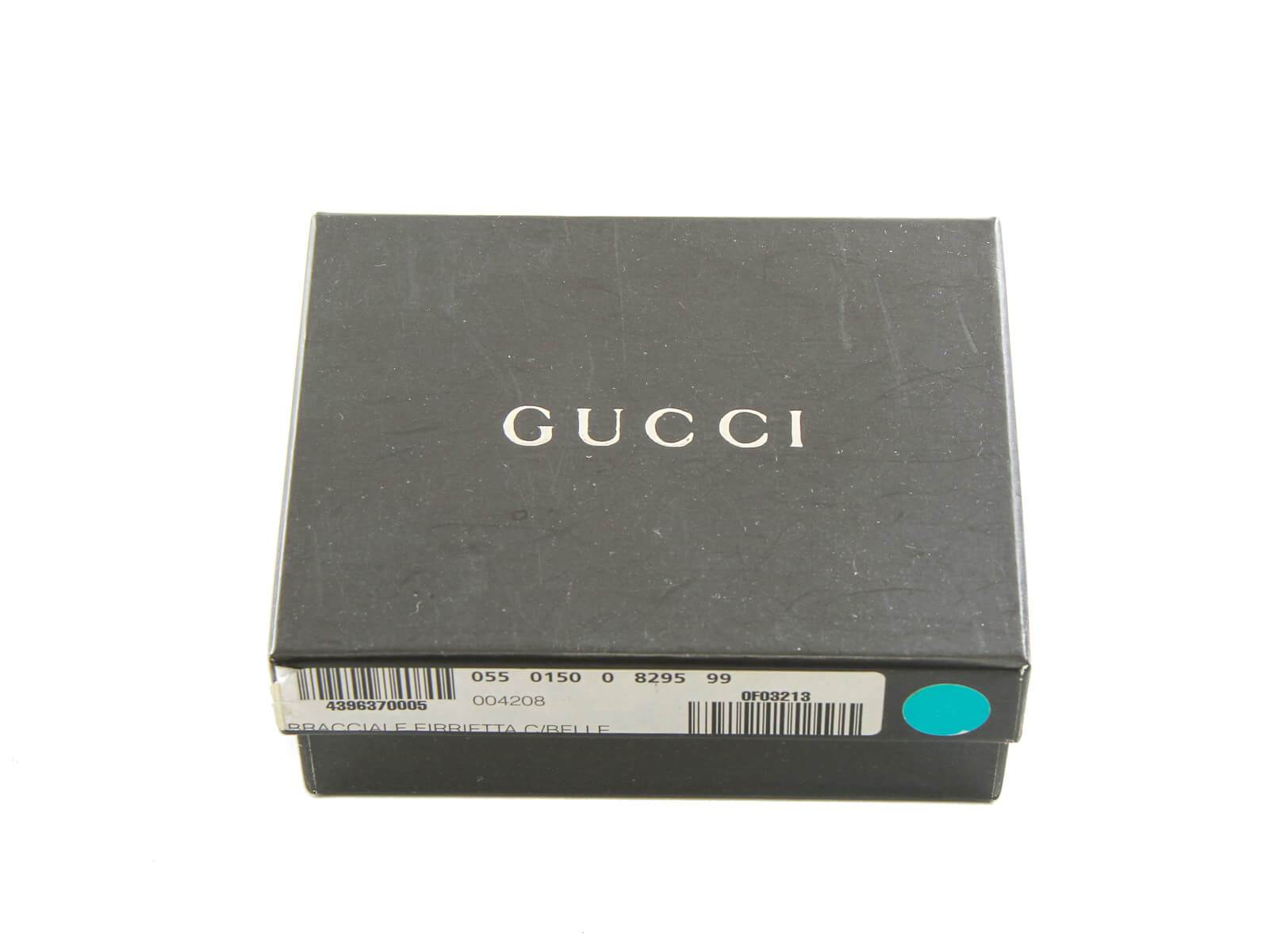 Authentic Gucci Logo - Authentic Gucci metal & light blue python and 