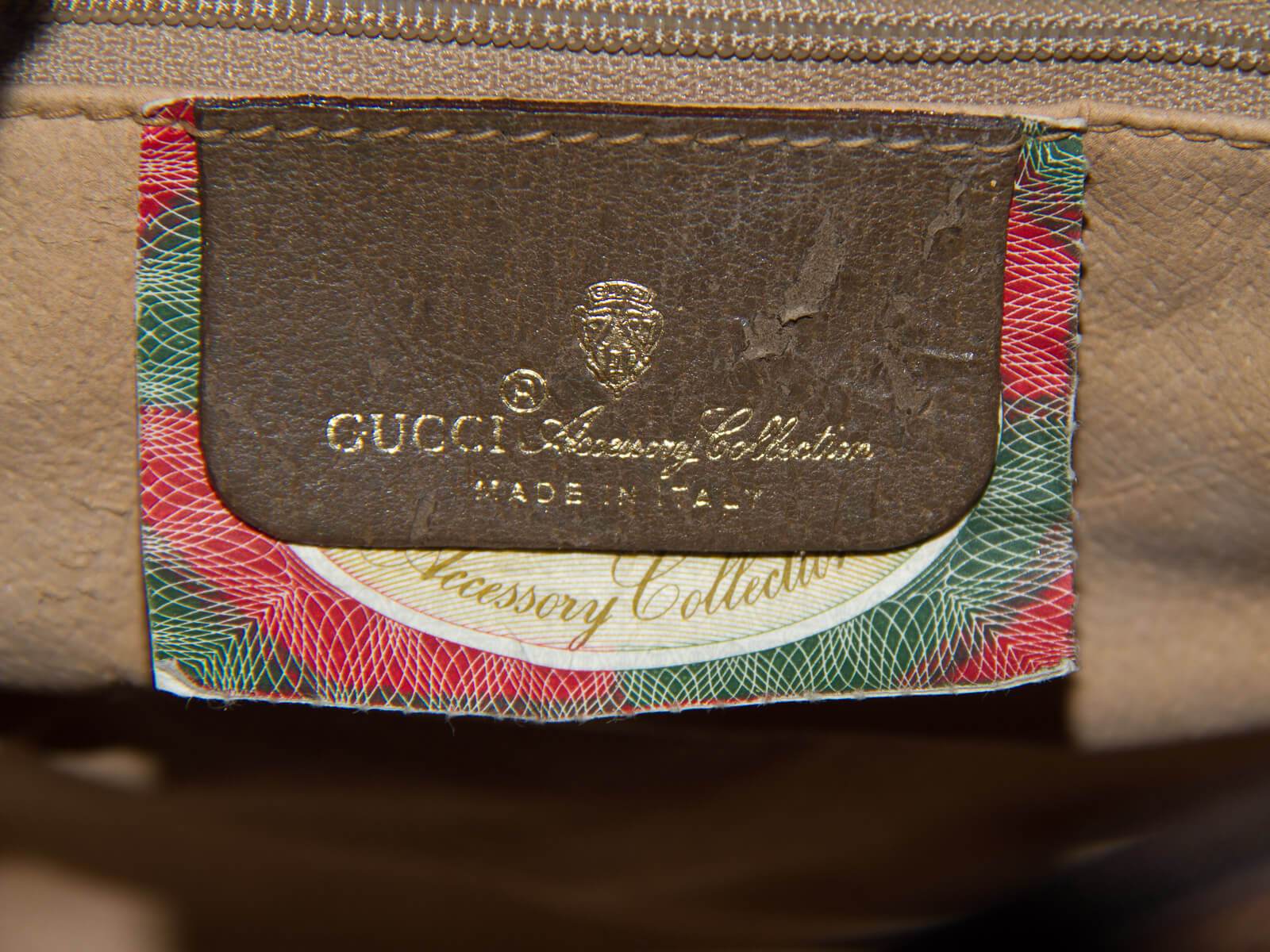 Authentic Gucci Logo - Authentic Gucci Vintage GG logo web boston bag | Connect Japan Luxury
