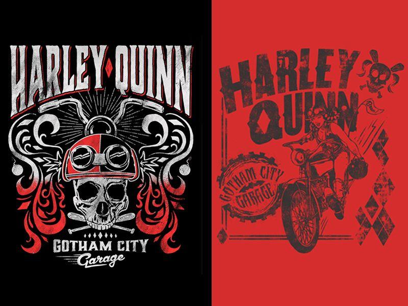 City Garage Logo - Gotham City Garage Harley Quinn by katie campbell | Dribbble | Dribbble