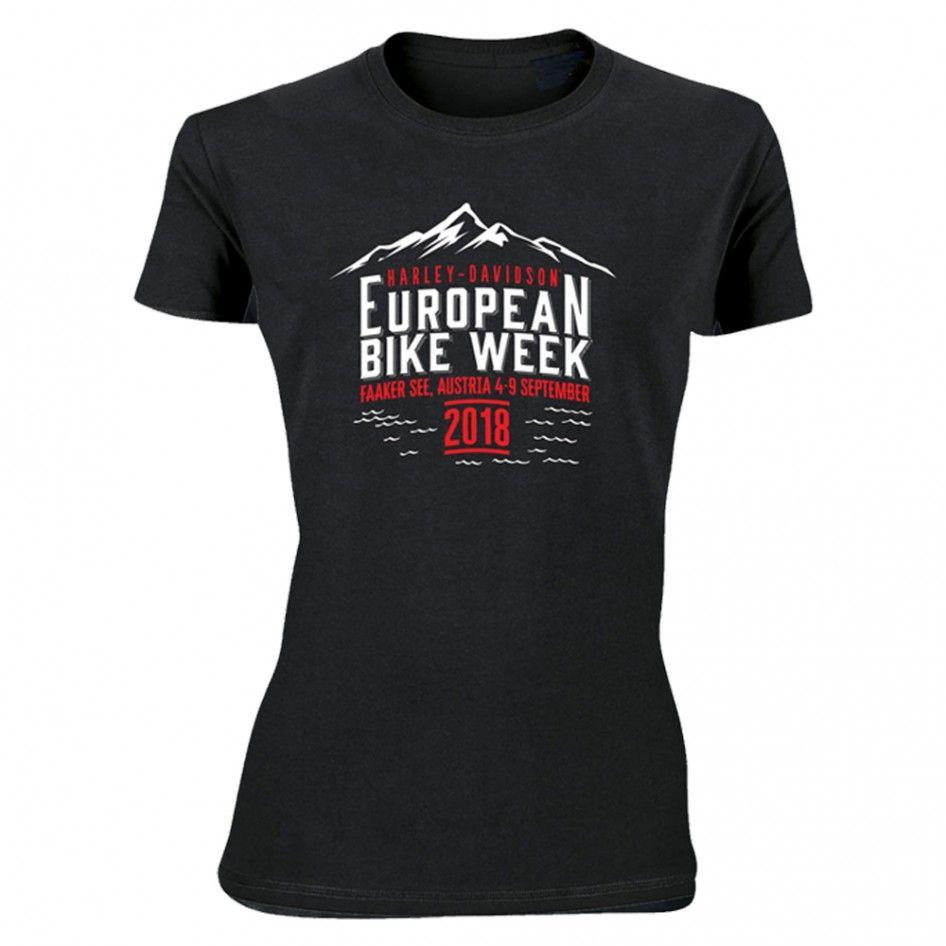 European Clothing Logo - EBW Main Logo T-Shirt 2018 Ladies