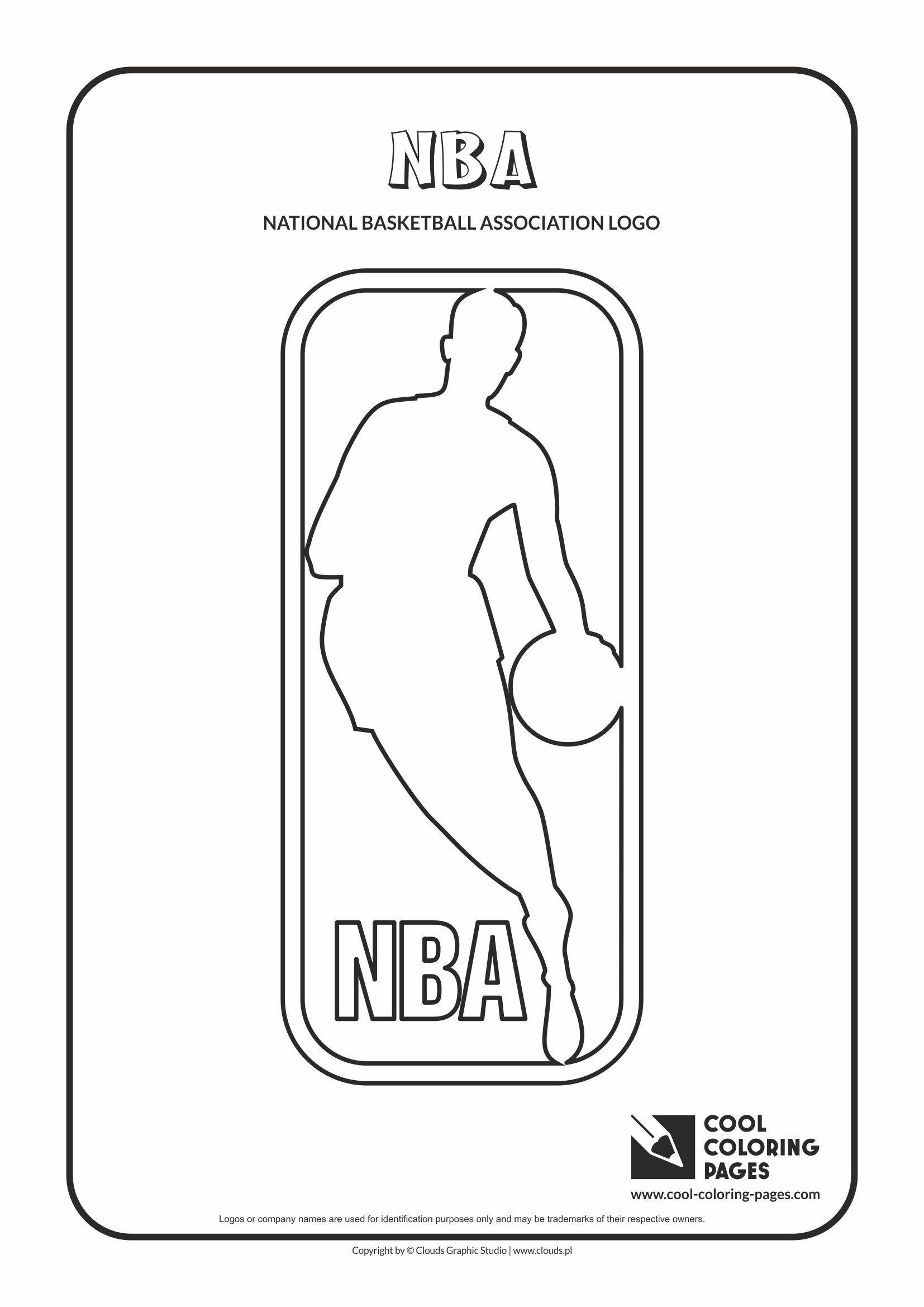 Cool NBA Team Logo - Nba Logo Coloring Pages Basketball Team Logos Free Library - itc-info.us