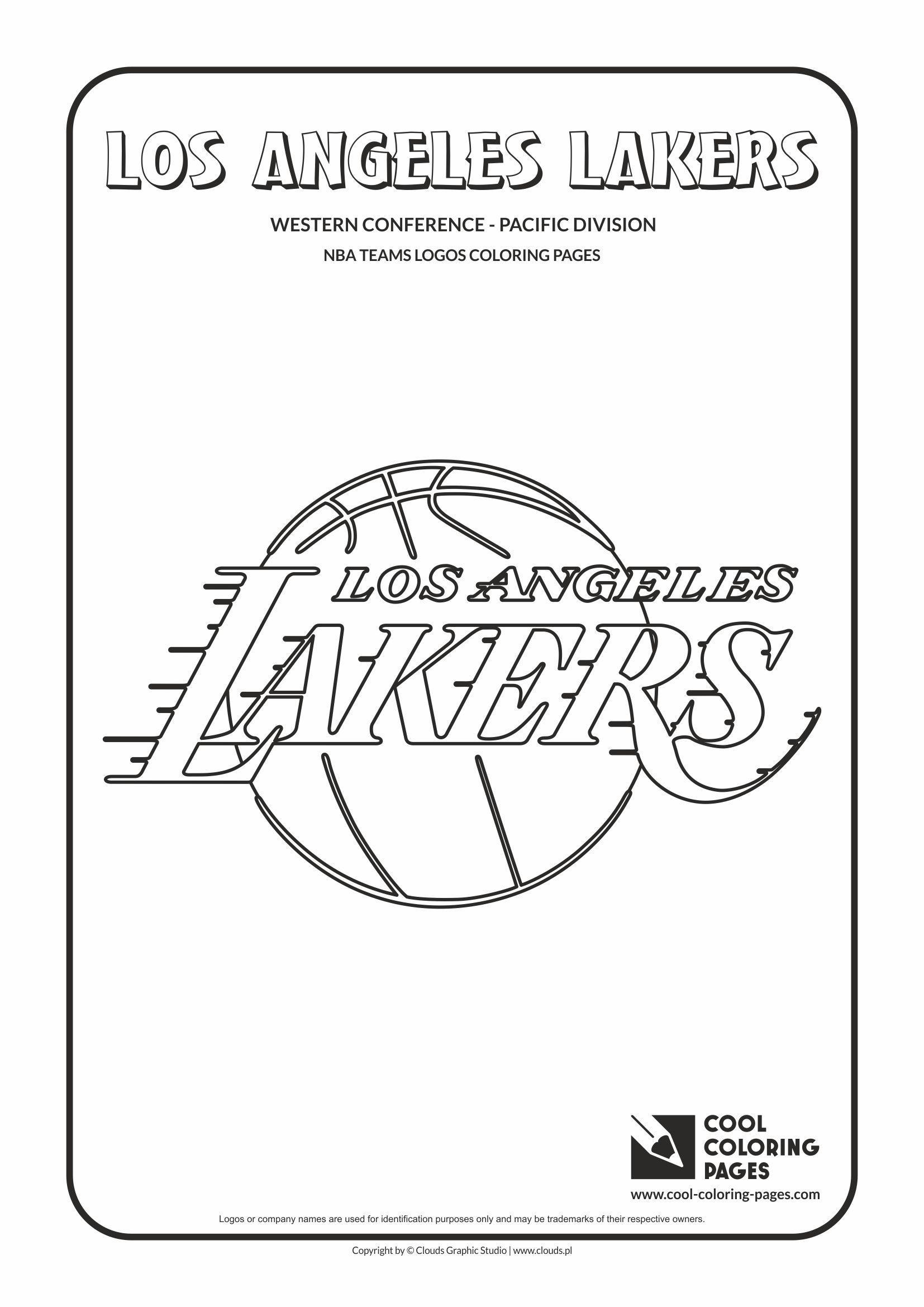 Cool NBA Team Logo - Cool Coloring Pages - NBA Basketball Clubs Logos - Western ...